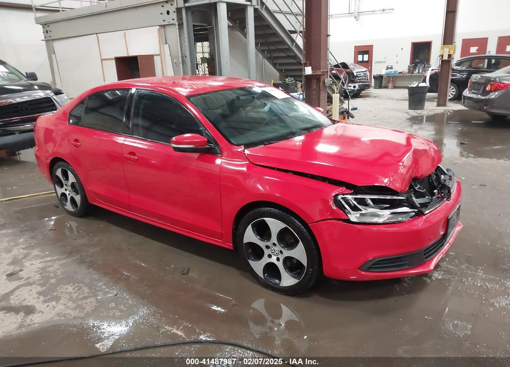 2011 VOLKSWAGEN JETTA 2.5L SE VIN: 3VWDZ7AJ6BM373564