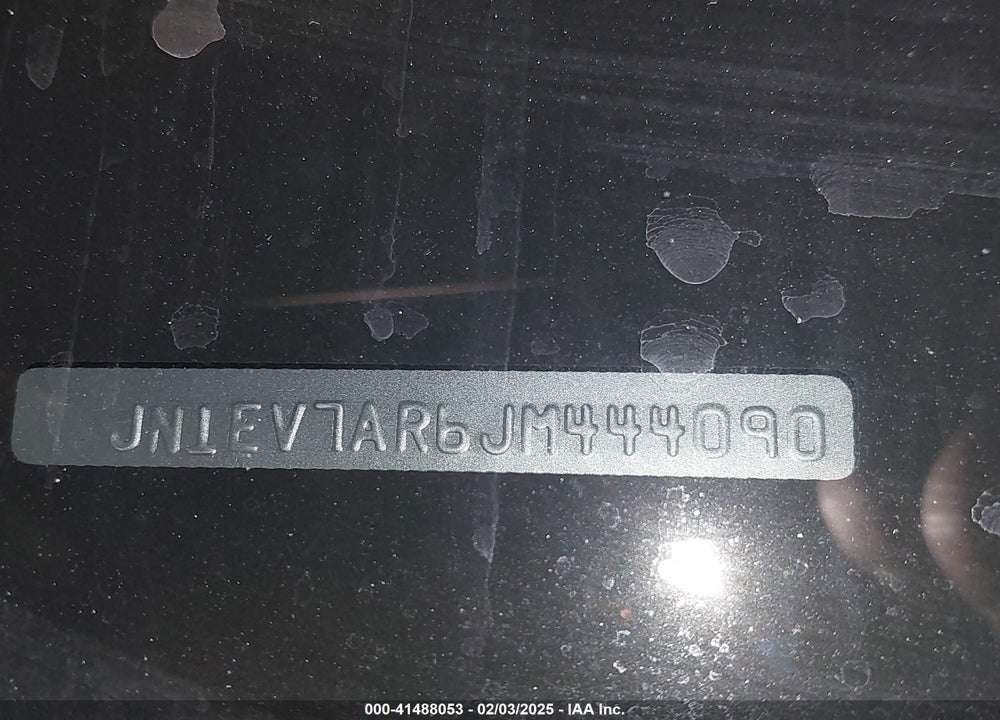 2018 INFINITI Q50 VIN: JN1EV7AR6JM444090