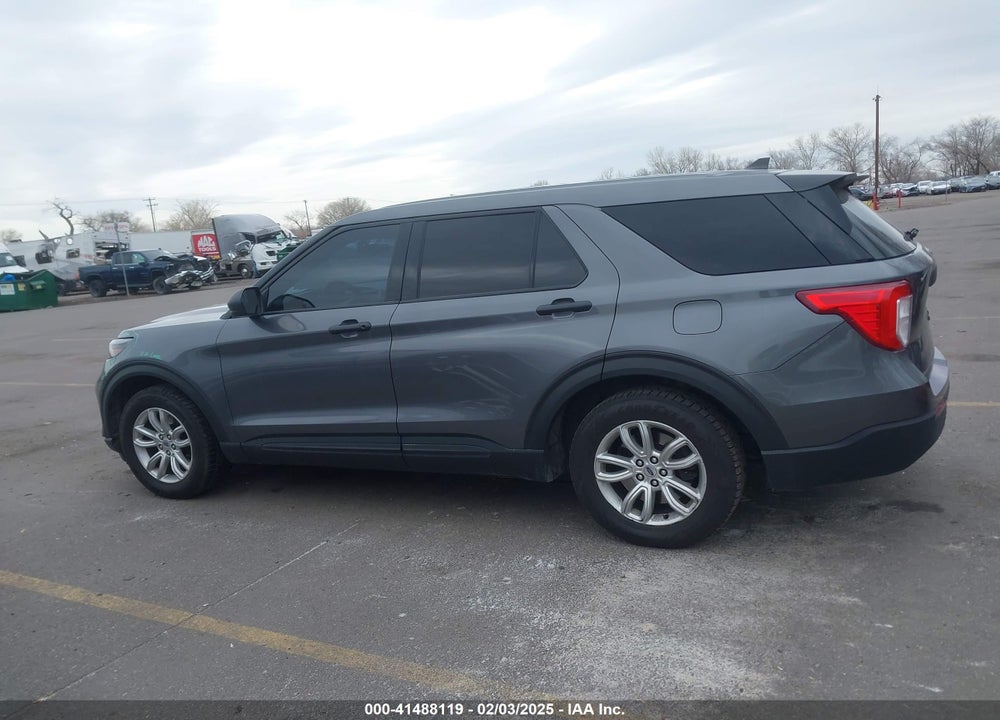 2021 FORD POLICE INTERCEPTOR VIN: 1FM5K8AC4MGC30818