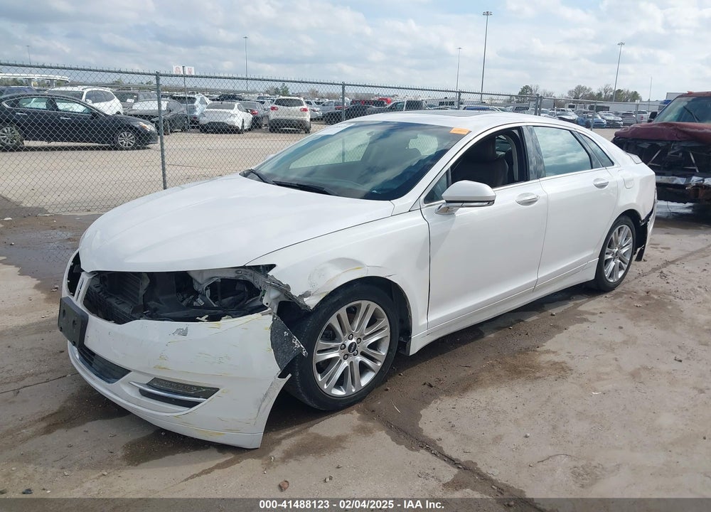 2016 LINCOLN MKZ VIN: 3LN6L2GK0GR630062