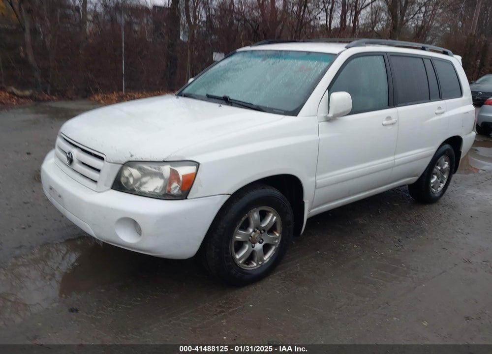 2005 TOYOTA HIGHLANDER V6 VIN: JTEEP21A550088986