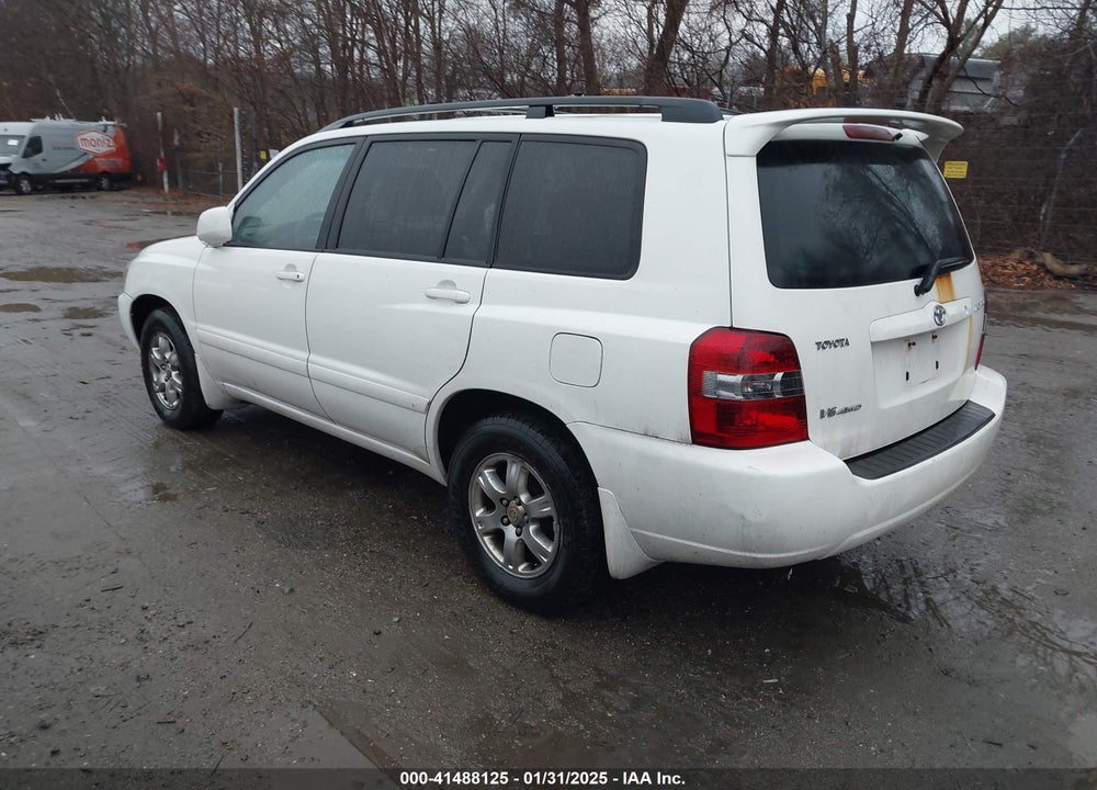 2005 TOYOTA HIGHLANDER V6 VIN: JTEEP21A550088986