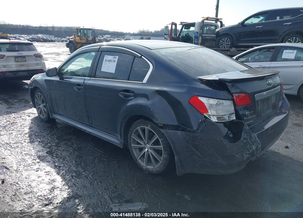 2013 SUBARU LEGACY 2.5 I SPORT VIN: 4S3BMBG68D3039281