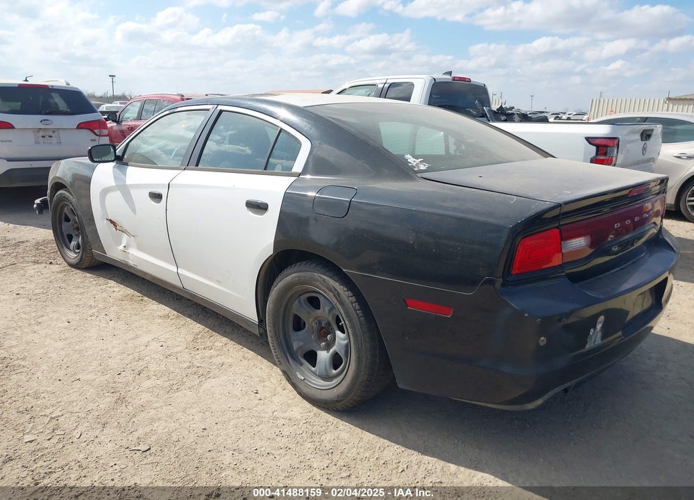 2014 DODGE CHARGER POLICE VIN: 2C3CDXAT5EH305407