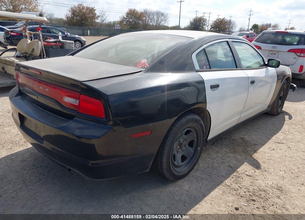 2014 DODGE CHARGER POLICE VIN: 2C3CDXAT5EH305407