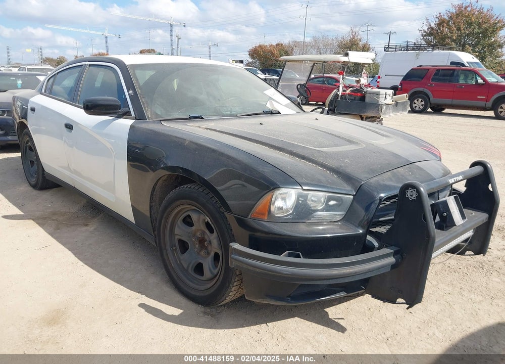 2014 DODGE CHARGER POLICE VIN: 2C3CDXAT5EH305407