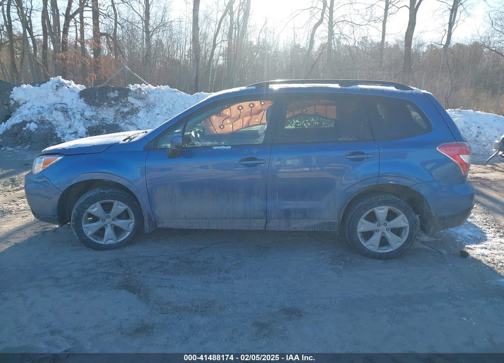 2016 SUBARU FORESTER VIN: JF2SJADC8GH447799