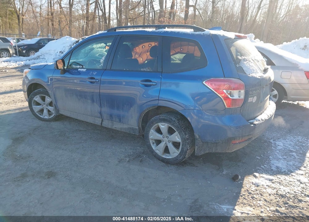 2016 SUBARU FORESTER VIN: JF2SJADC8GH447799