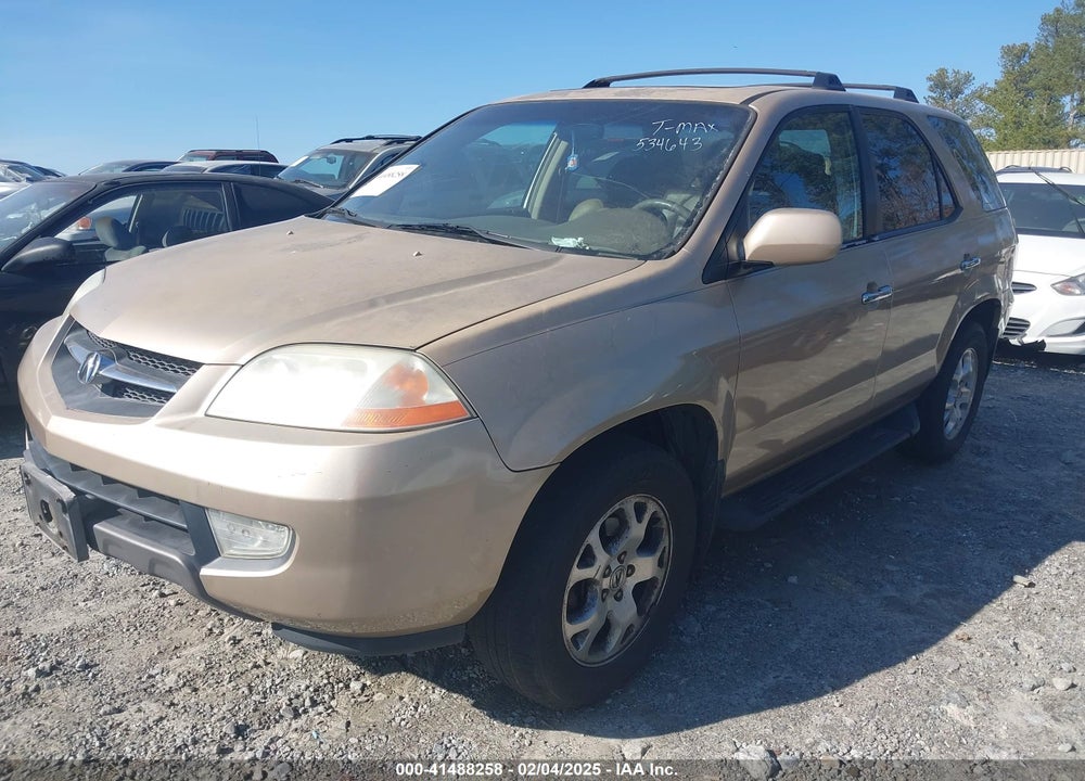 2001 ACURA MDX VIN: 2HNYD18671H534643