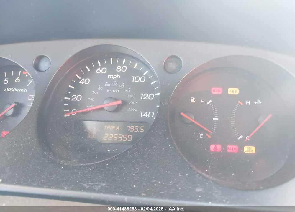 2001 ACURA MDX VIN: 2HNYD18671H534643