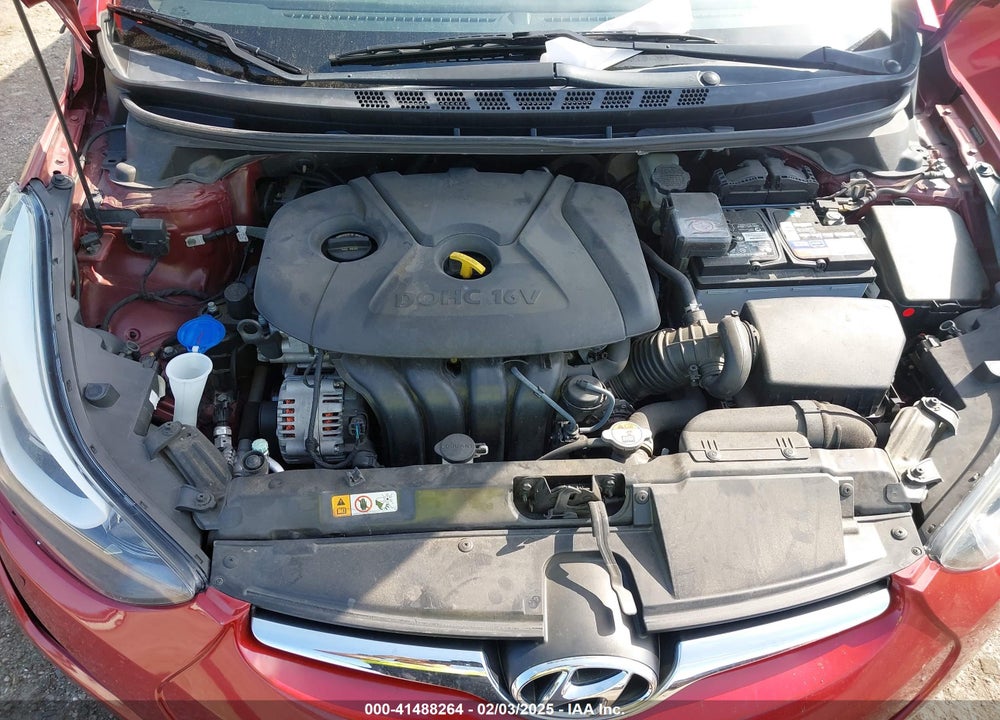 2016 HYUNDAI ELANTRA SE VIN: 5NPDH4AE0GH768280
