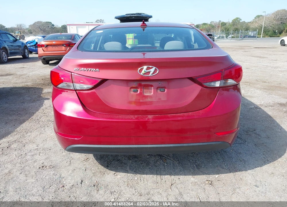 2016 HYUNDAI ELANTRA SE VIN: 5NPDH4AE0GH768280