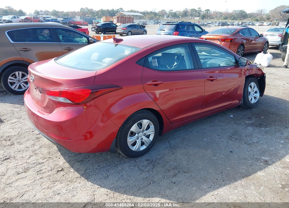 2016 HYUNDAI ELANTRA SE VIN: 5NPDH4AE0GH768280