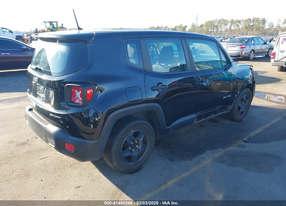 2017 JEEP RENEGADE SPORT FWD VIN: ZACCJAAB0HPF13450