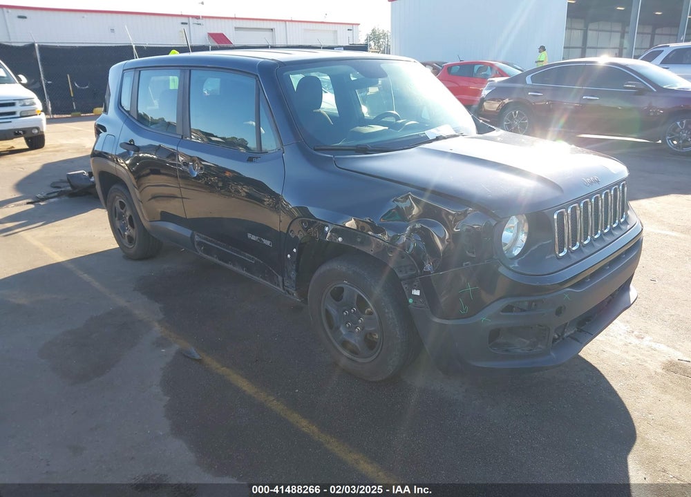 2017 JEEP RENEGADE SPORT FWD VIN: ZACCJAAB0HPF13450