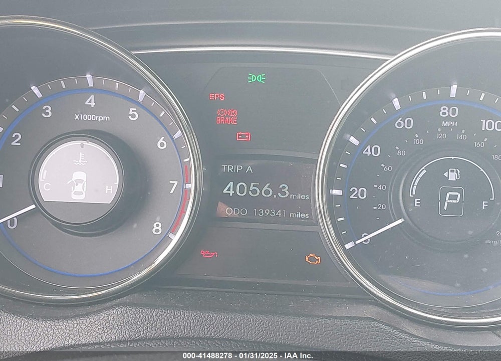 2012 HYUNDAI SONATA VIN: 5NPEC4AB7CH365884
