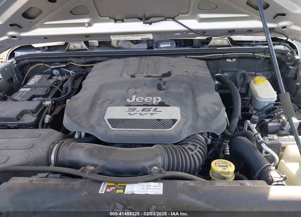 2012 JEEP WRANGLER SPORT VIN: 1C4AJWAGXCL270078