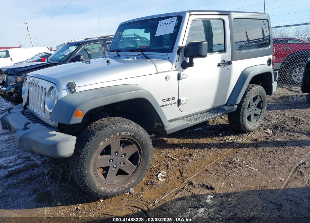 2012 JEEP WRANGLER SPORT VIN: 1C4AJWAGXCL270078