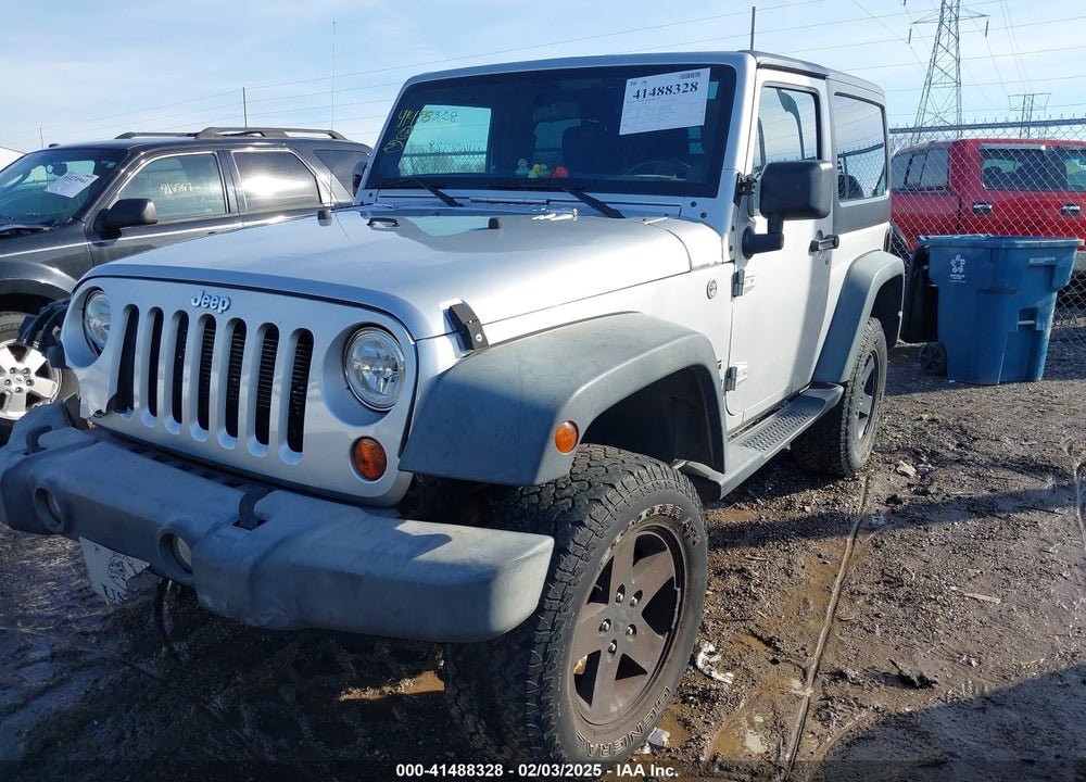2012 JEEP WRANGLER SPORT VIN: 1C4AJWAGXCL270078