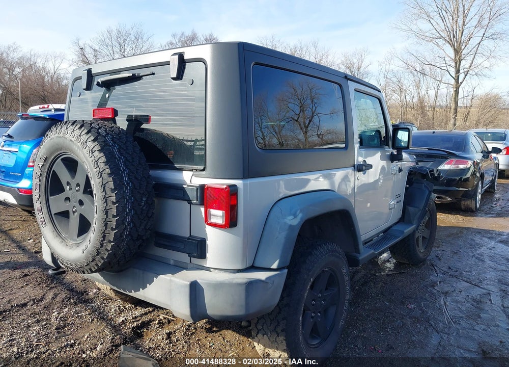 2012 JEEP WRANGLER SPORT VIN: 1C4AJWAGXCL270078