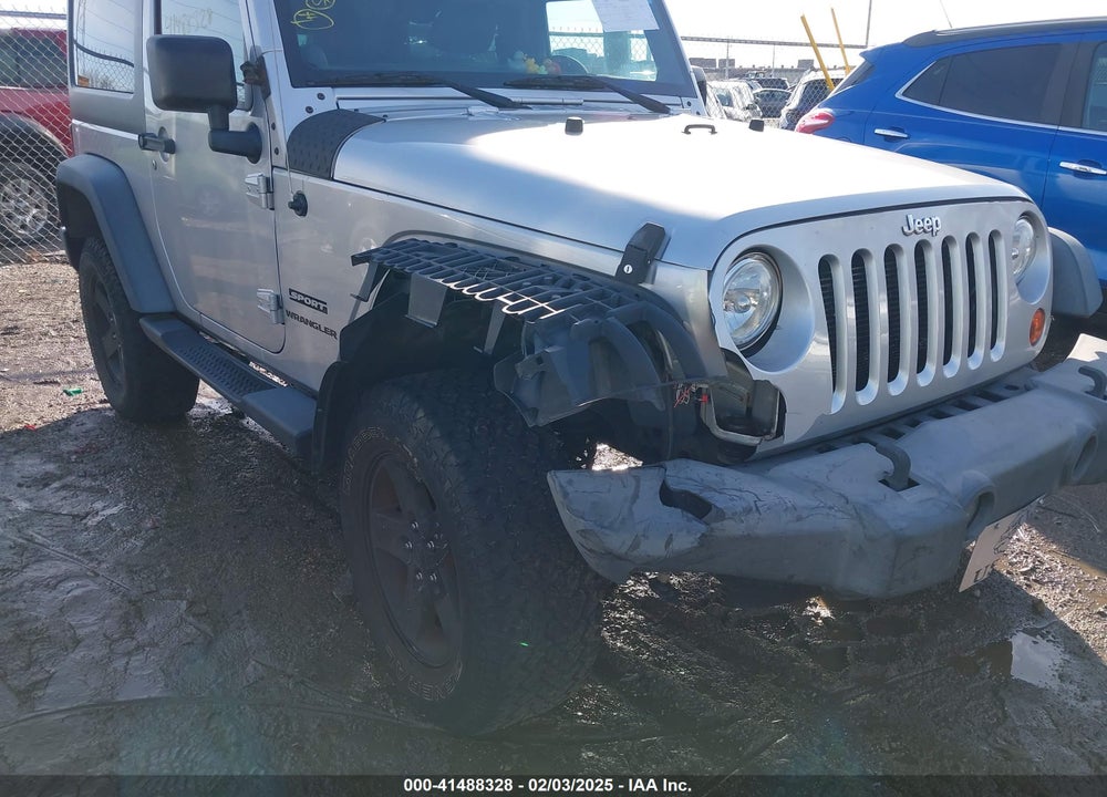 2012 JEEP WRANGLER SPORT VIN: 1C4AJWAGXCL270078