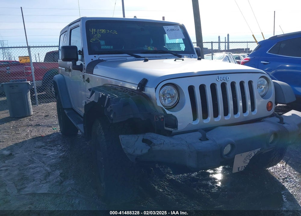 2012 JEEP WRANGLER SPORT VIN: 1C4AJWAGXCL270078