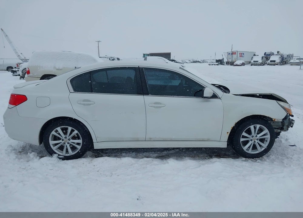 2013 SUBARU LEGACY VIN: 4S3BMBC61D3043291