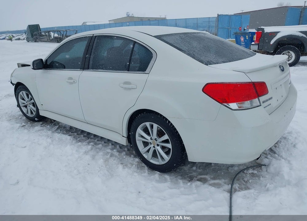 2013 SUBARU LEGACY VIN: 4S3BMBC61D3043291