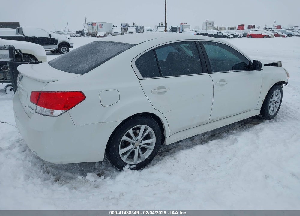 2013 SUBARU LEGACY VIN: 4S3BMBC61D3043291