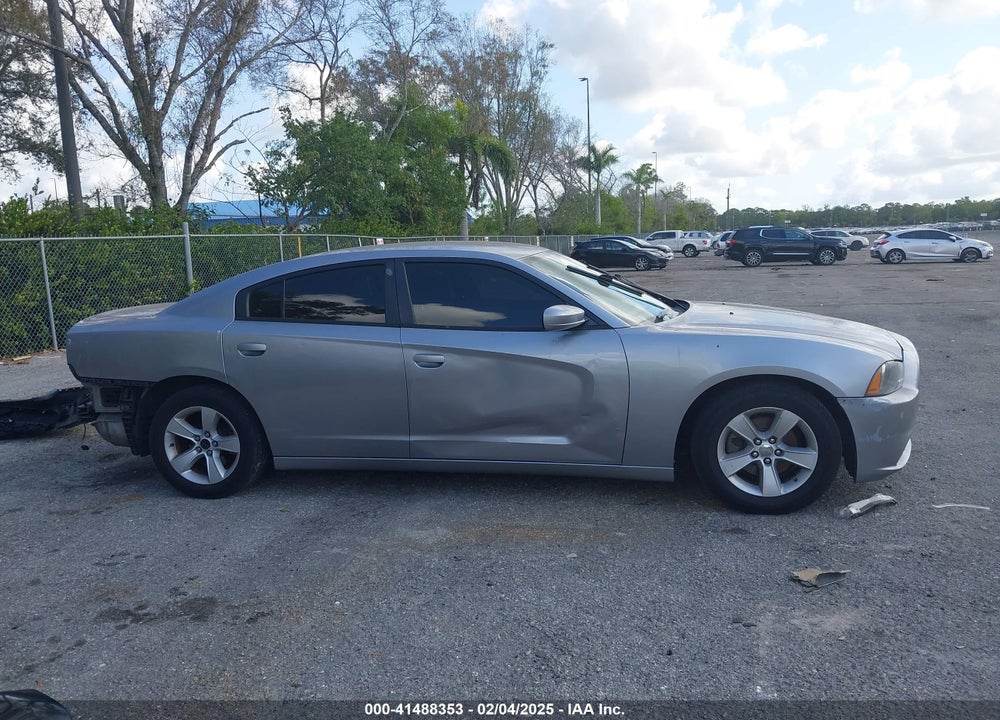 2013 DODGE CHARGER VIN: 2C3CDXBG2DH623291