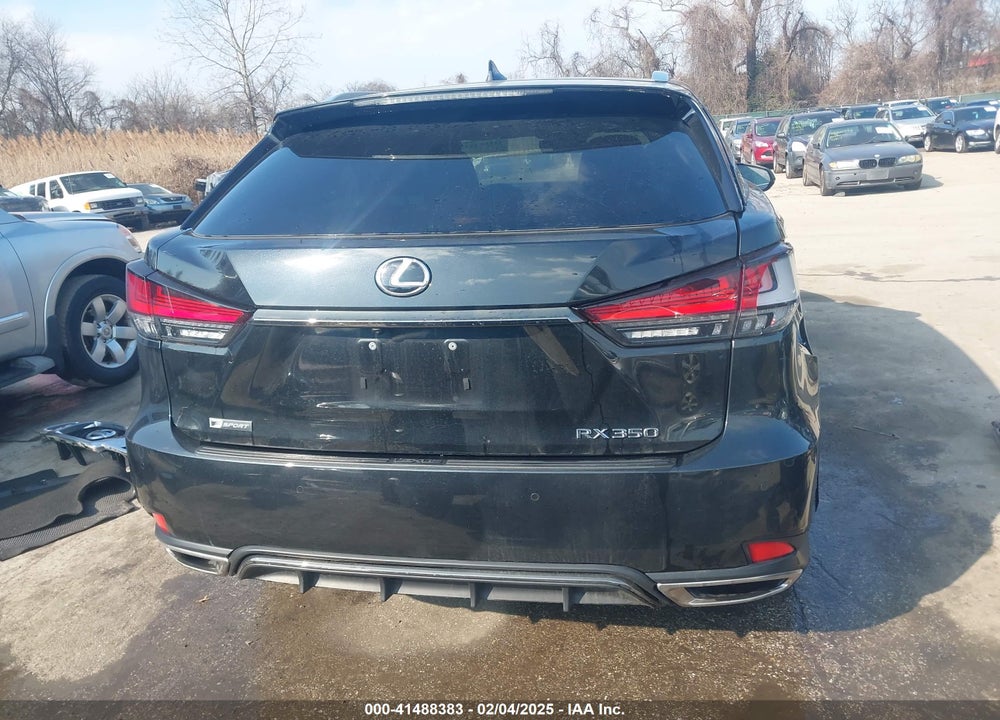 2021 LEXUS RX 350 F SPORT HANDLING VIN: 2T2YZMDA9MC298509