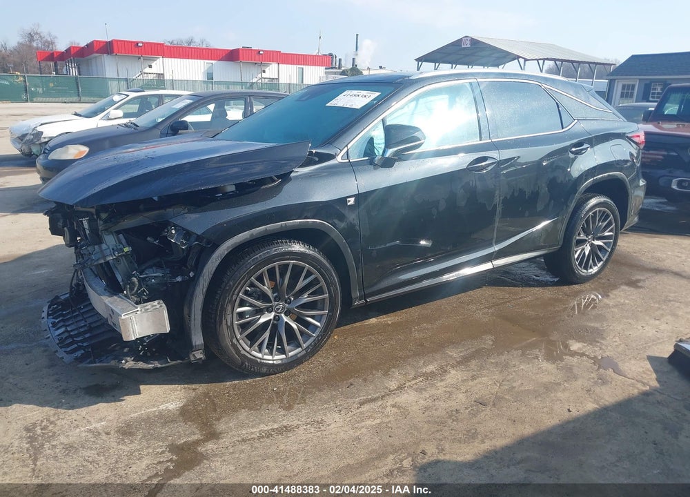 2021 LEXUS RX 350 F SPORT HANDLING VIN: 2T2YZMDA9MC298509