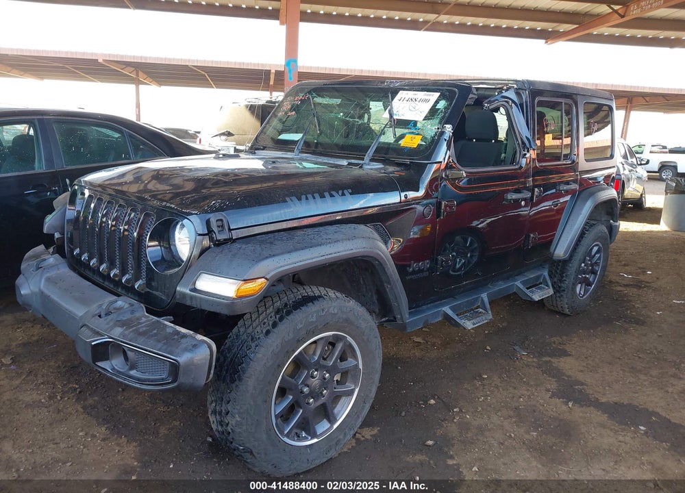 2021 JEEP WRANGLER UNLIMITED VIN: 1C4HJXDG4MW614164