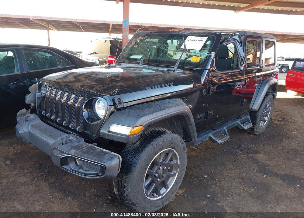 2021 JEEP WRANGLER UNLIMITED VIN: 1C4HJXDG4MW614164