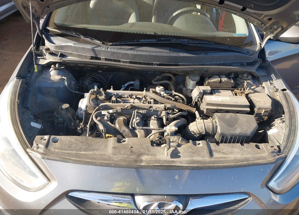 2014 HYUNDAI ACCENT VIN: KMHCU4AE6EU619846