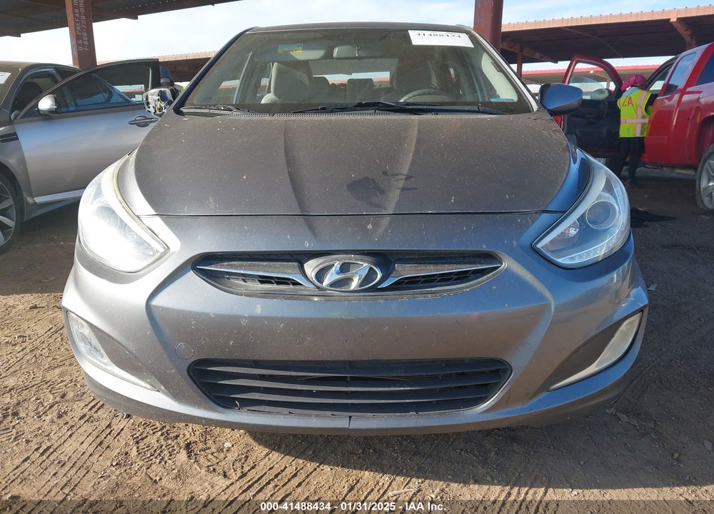 2014 HYUNDAI ACCENT VIN: KMHCU4AE6EU619846