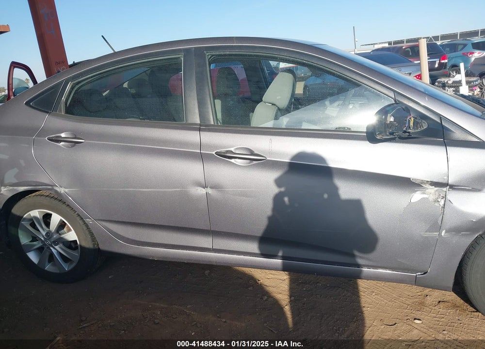 2014 HYUNDAI ACCENT VIN: KMHCU4AE6EU619846