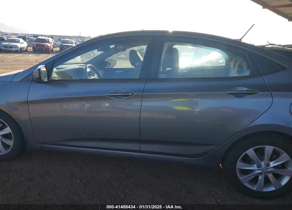 2014 HYUNDAI ACCENT VIN: KMHCU4AE6EU619846