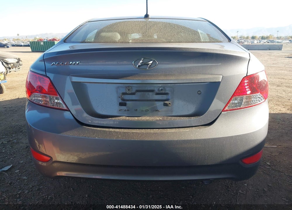 2014 HYUNDAI ACCENT VIN: KMHCU4AE6EU619846