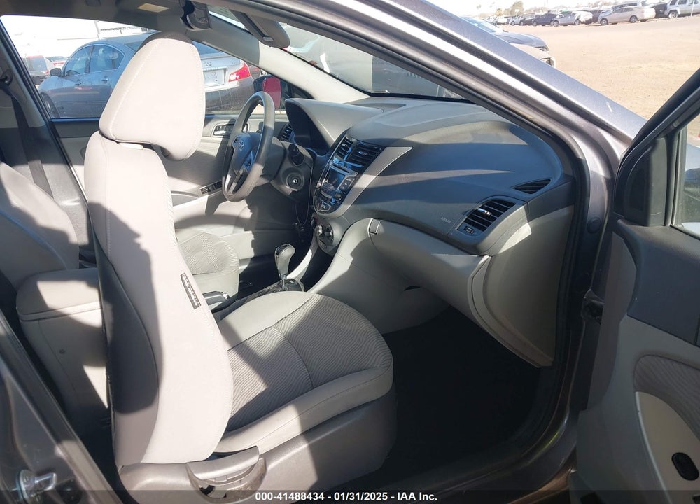 2014 HYUNDAI ACCENT VIN: KMHCU4AE6EU619846