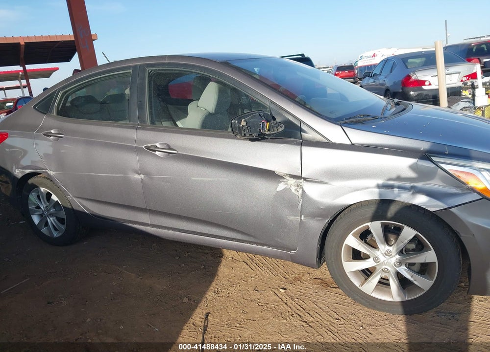 2014 HYUNDAI ACCENT VIN: KMHCU4AE6EU619846