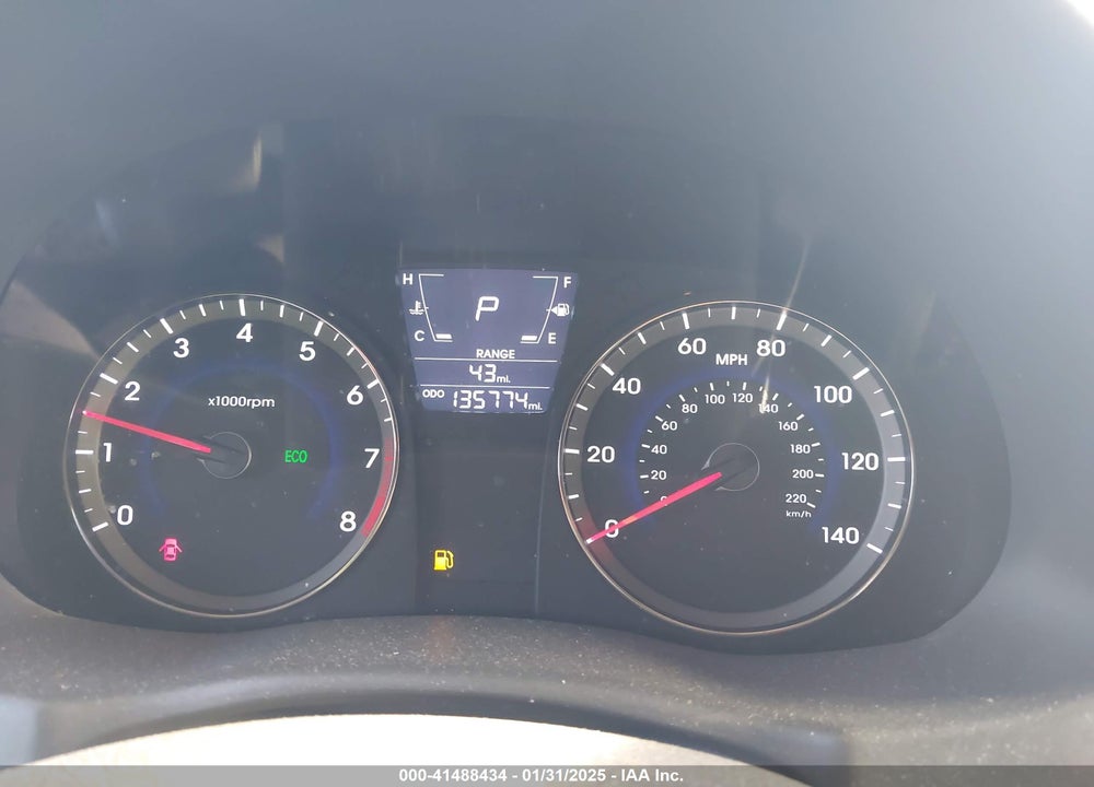 2014 HYUNDAI ACCENT VIN: KMHCU4AE6EU619846