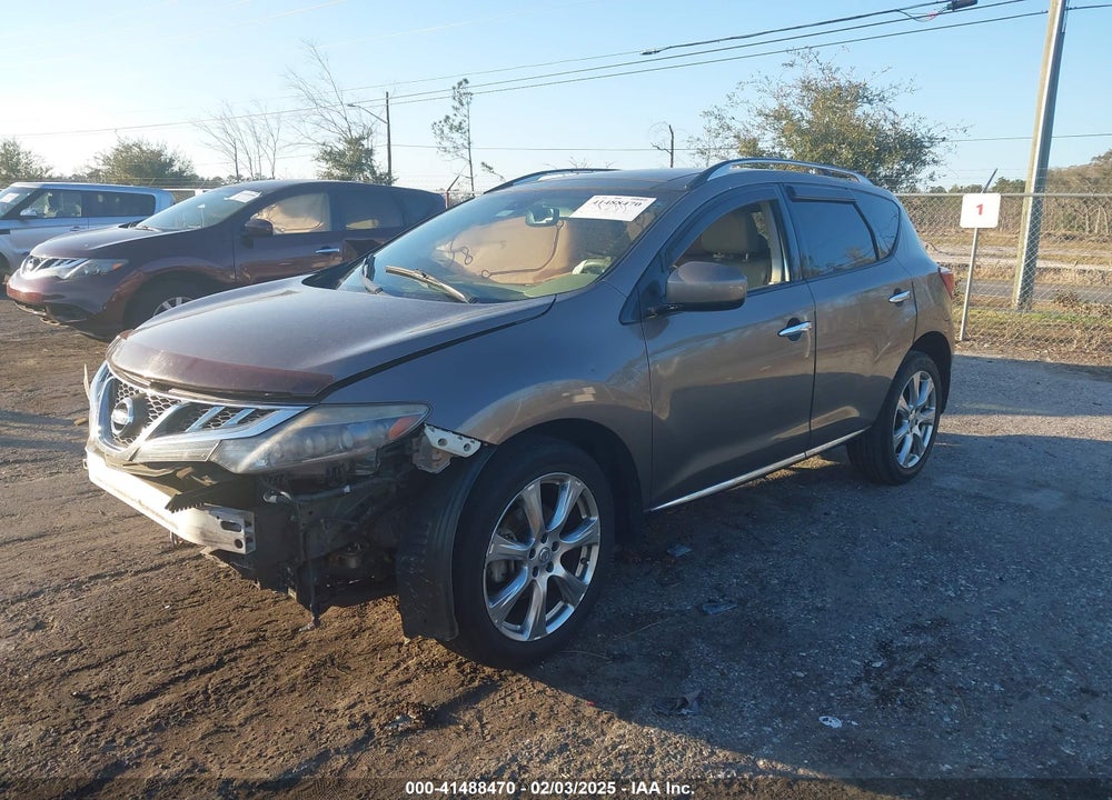2012 NISSAN MURANO LE VIN: JN8AZ1MU0CW117208