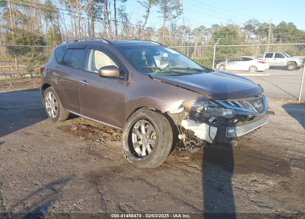 2012 NISSAN MURANO LE VIN: JN8AZ1MU0CW117208