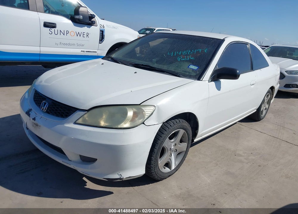 2004 HONDA CIVIC LX VIN: 1HGEM21584L029865