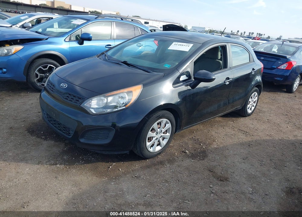 2014 KIA RIO LX VIN: KNADM5A3XE6367873