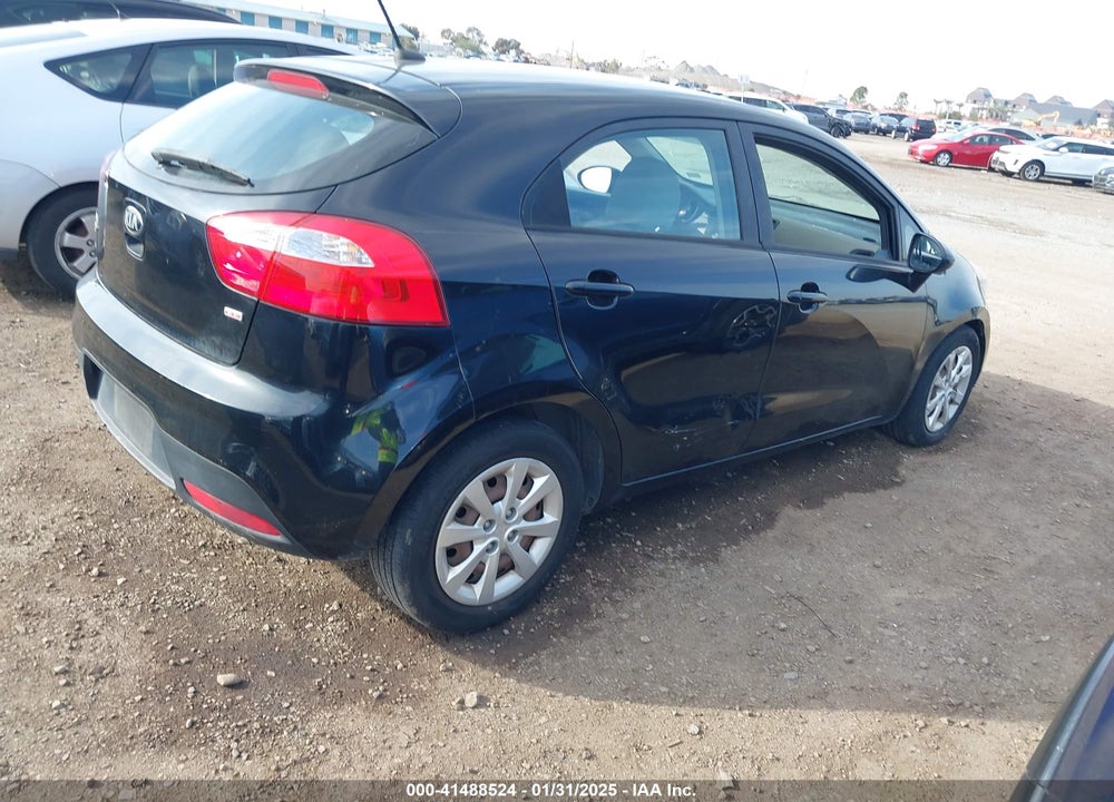 2014 KIA RIO LX VIN: KNADM5A3XE6367873