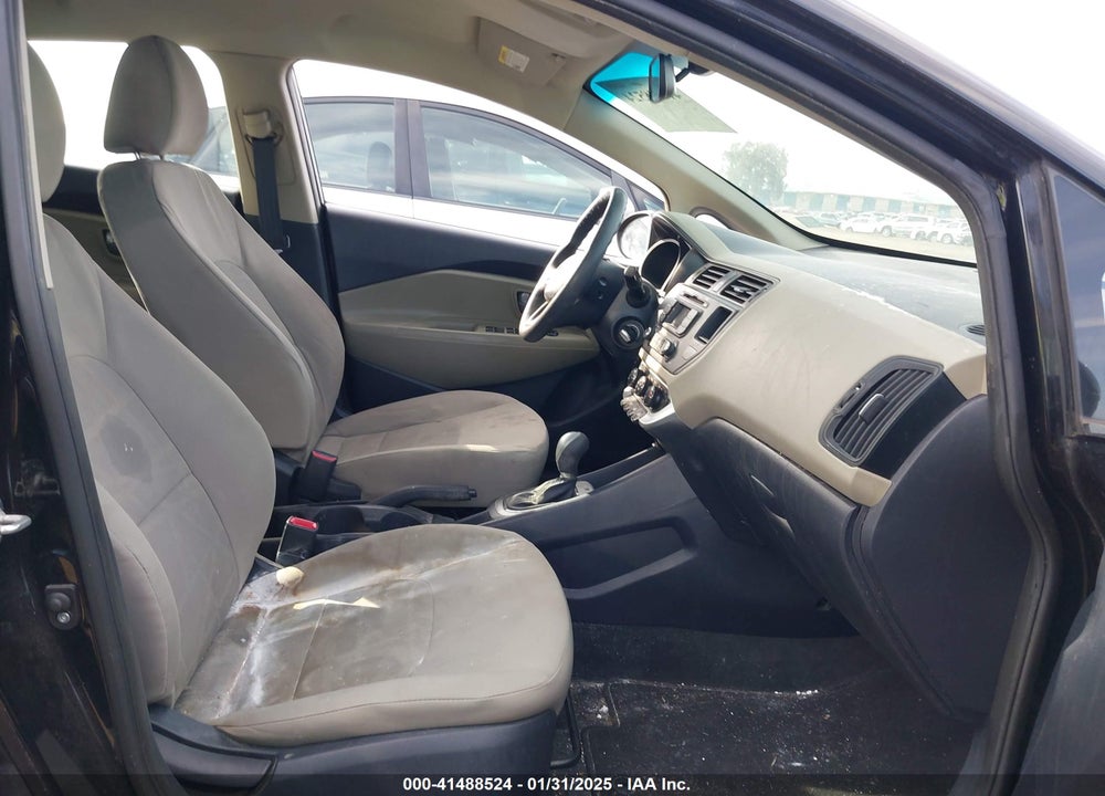 2014 KIA RIO LX VIN: KNADM5A3XE6367873