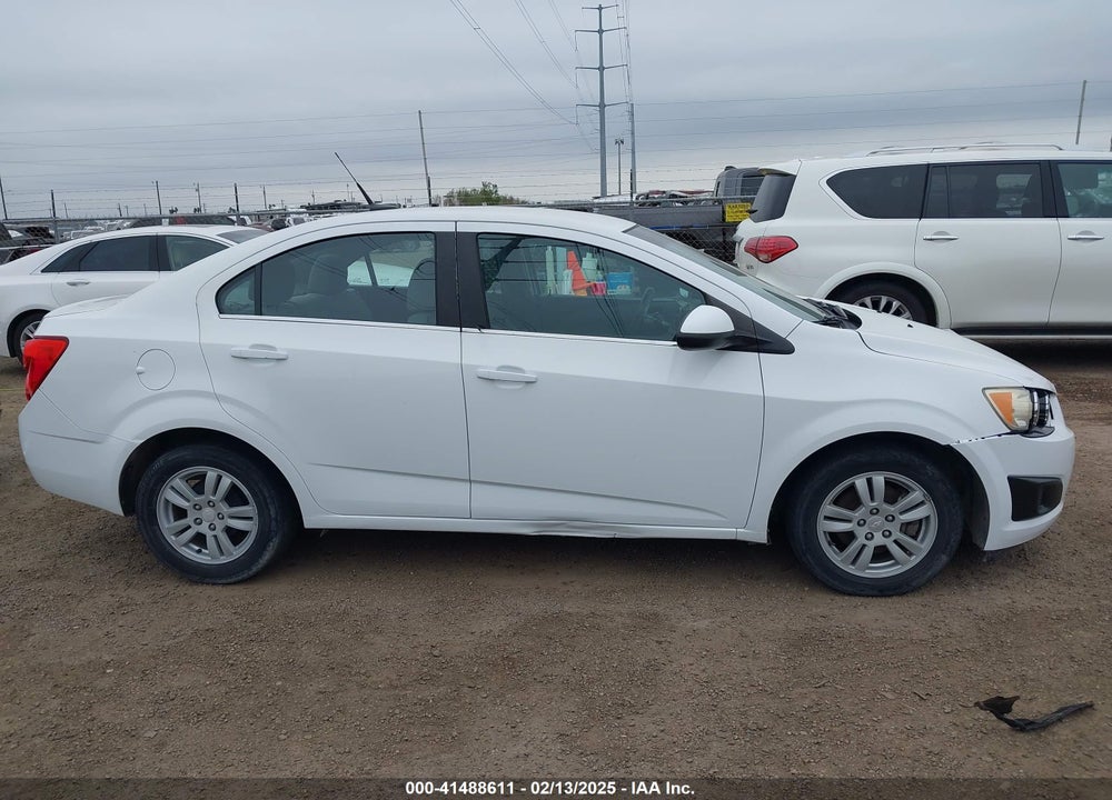 2014 CHEV SONIC LT AUTOMATIC VIN: 1G1JC5SH5E4101703