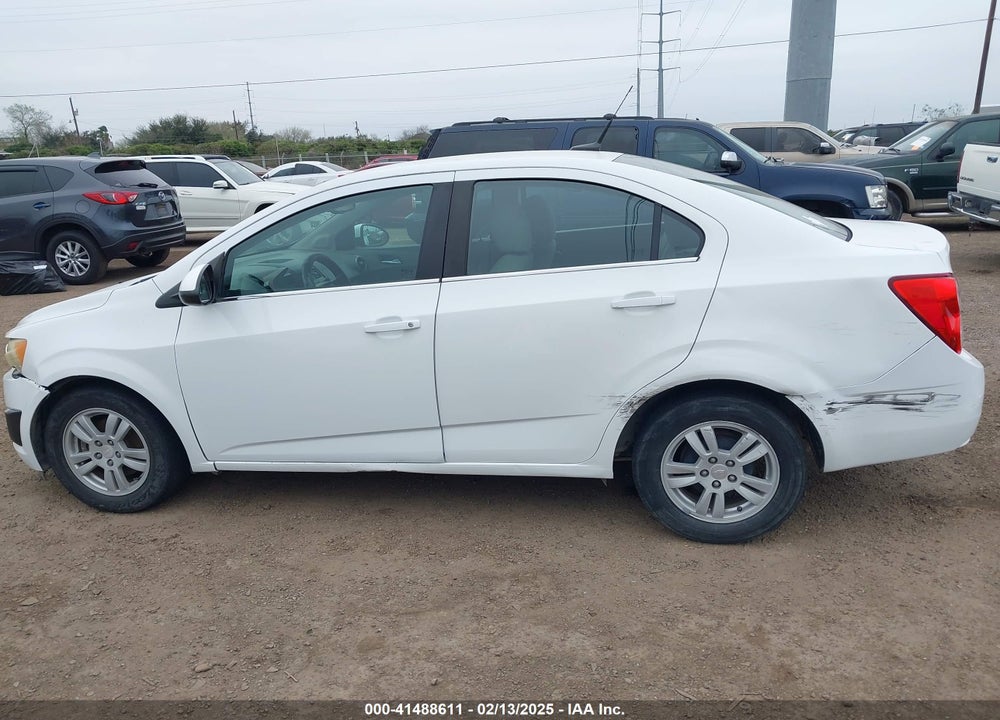 2014 CHEV SONIC LT AUTOMATIC VIN: 1G1JC5SH5E4101703